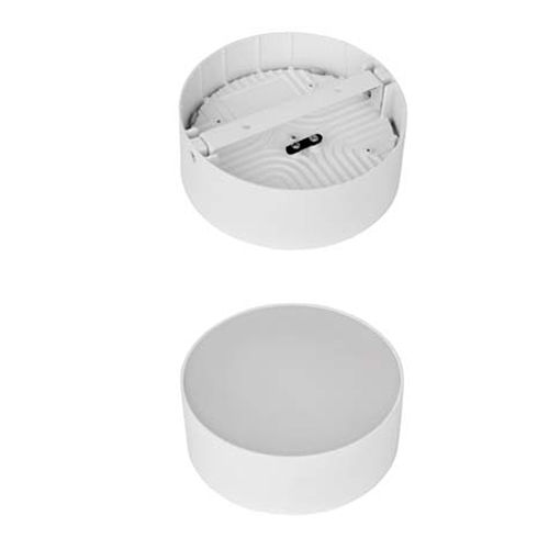 White 12W Rimless Surface  Panel Light