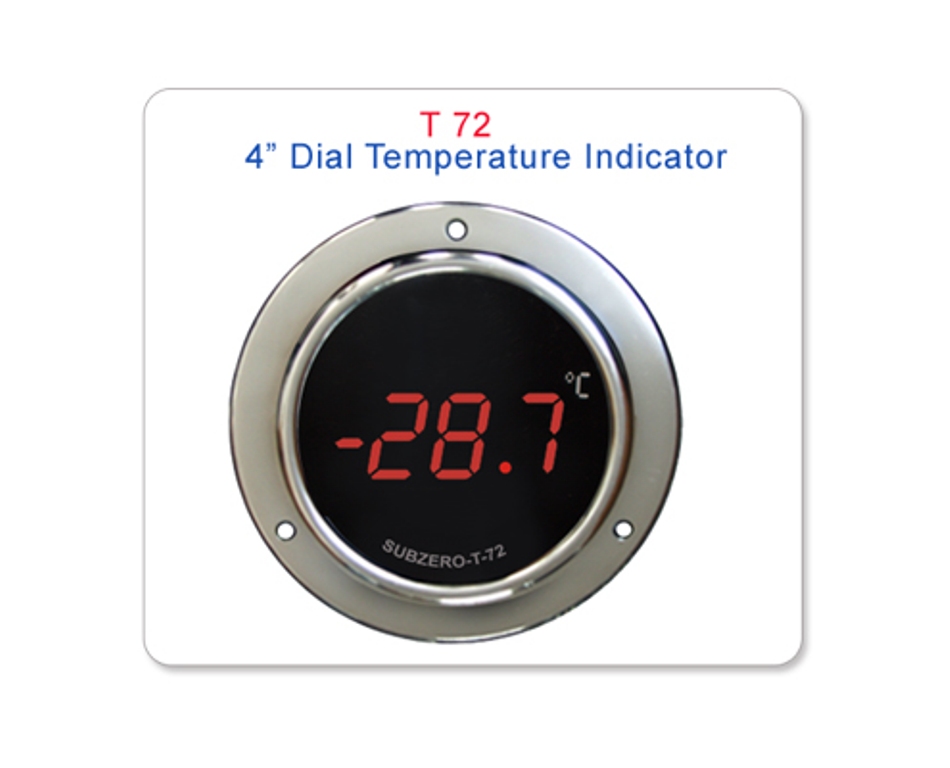 T-72 Digital Temperature Indicator - Temperature Range: -24 Celsius (oc)