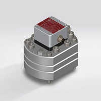 Gear Flow Meter - Material: Stainless Steel & Pvc