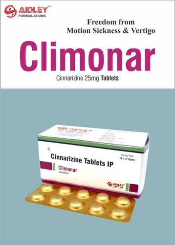 Tablet Cinnarizine 25mg
