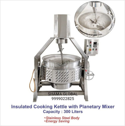 Automatic Commercial Cooking And Mixing Kettle