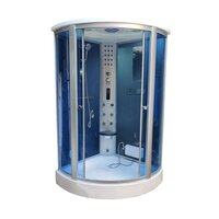 Ballerina 4 ft Corner Steam Shower Cabin with Tray