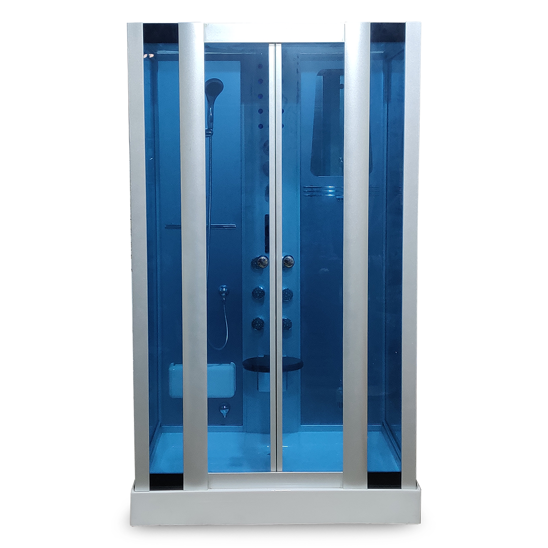 Christine 4 ft x 3 ft Steam Shower Cabin with Tray