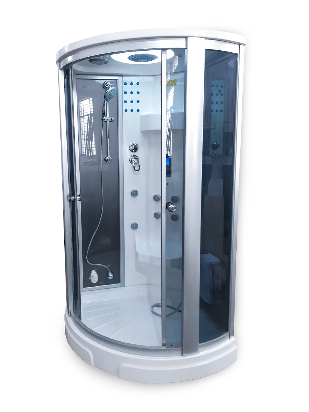 Desire 3.25 fit Corner Steam Shower Cabin with Tray