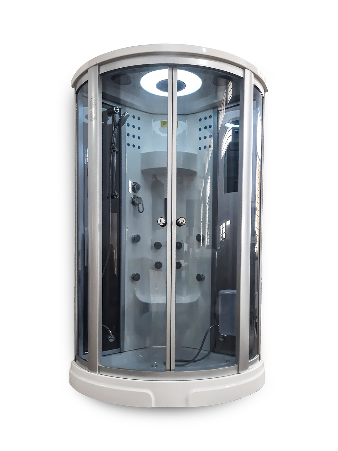 Desire 3.25 fit Corner Steam Shower Cabin with Tray