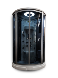 Desire 3.25 fit Corner Steam Shower Cabin with Tray