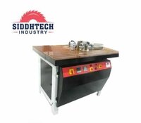 Manual Edge Bending Machines - Steel Material , 3-phase Operation , 220 Volt Voltage , 3 Kg Glue Pot Capacity , Digital Length Counter & Temperature Control