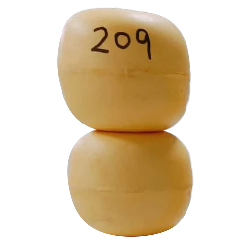 PU Foam Fishing Float - Foam Material, Various Sizes , Bright Yellow Color, Round Shape, Plain Pattern for Increased Water Visibility