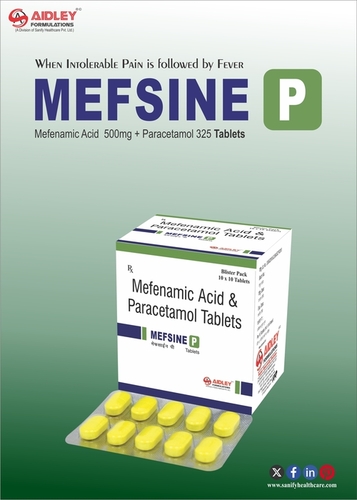 Tablet Mefenamic 500mg + Paracetamol 325mg