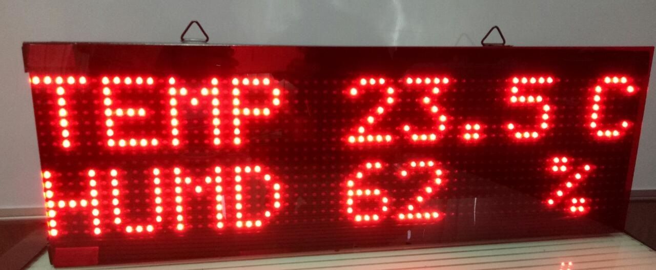 Industrial Temperature LED Display Board