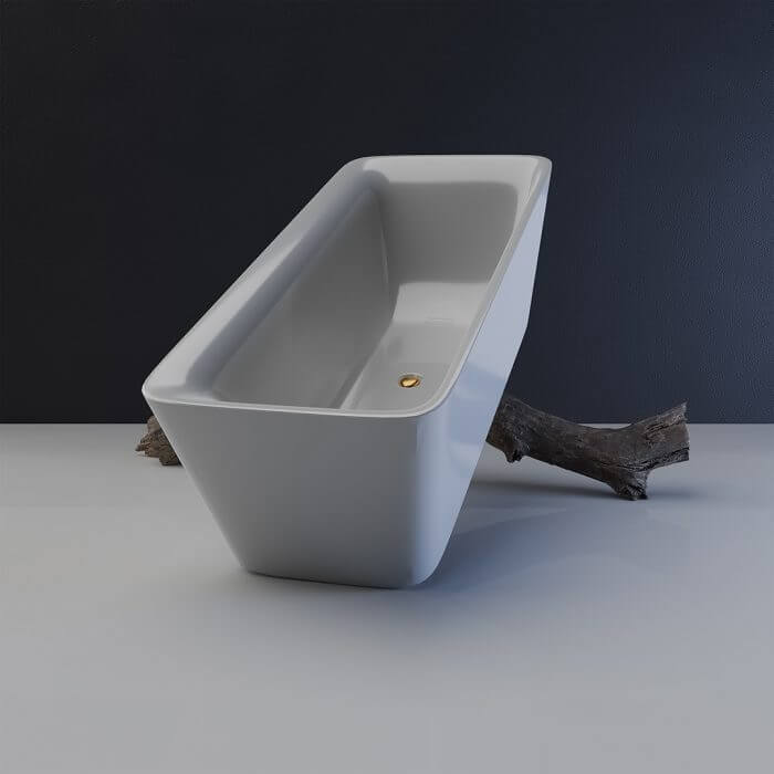 Avalon White Bathtub