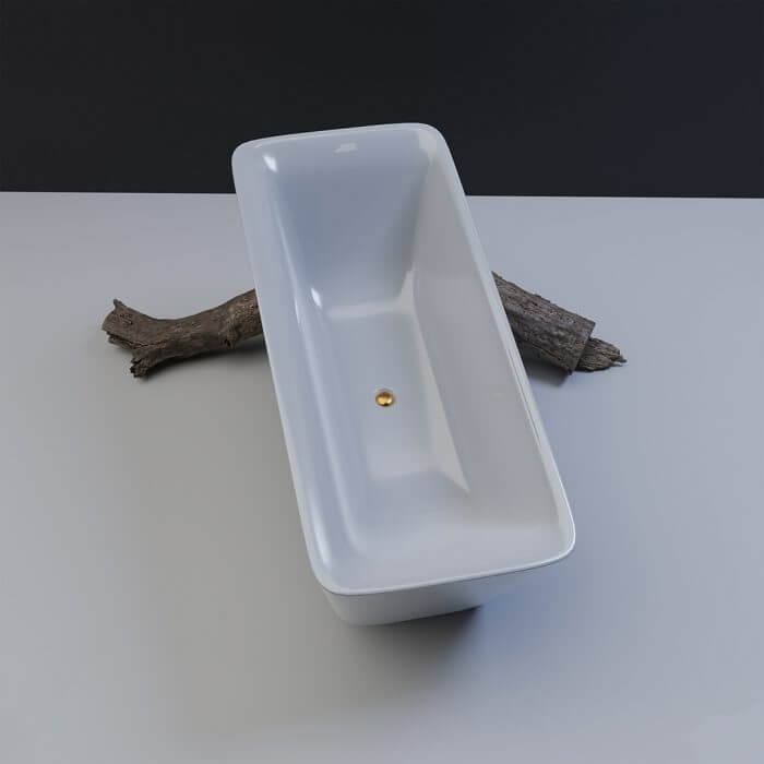 Avalon White Bathtub
