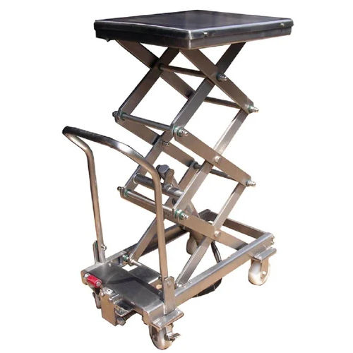 Stainless Steel Ss Scissor Table