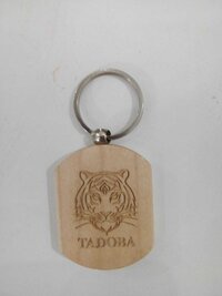 Promotional  wooden keychain