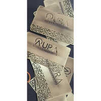 Visiting Card - Base Material: Metal