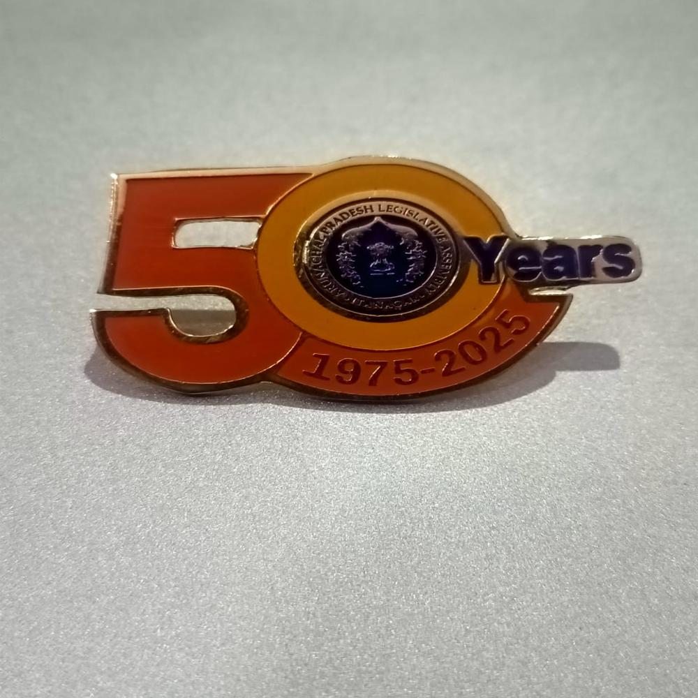 Brass Metal Lapel Pin - Decoration Material: Cloths