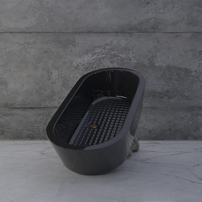 Atlantis Black Bathtub