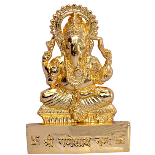 5D Brass Work Ganesh Statue