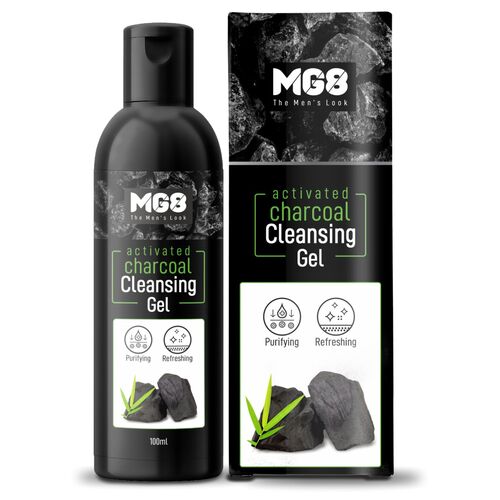 MG8 Activated Charcoal Cleansing Gel 100Ml