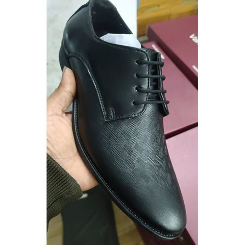 Any Season Black Leather Shoes