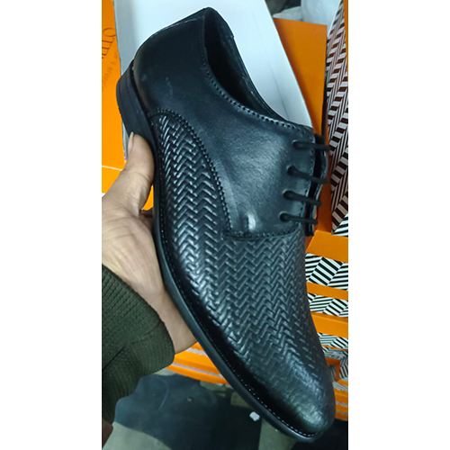 Mens Black Leather Shoes