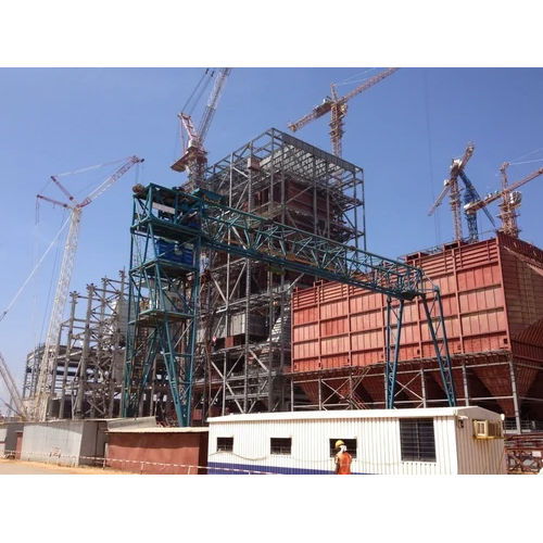 Mild Steel Plant Equipment Erection Service