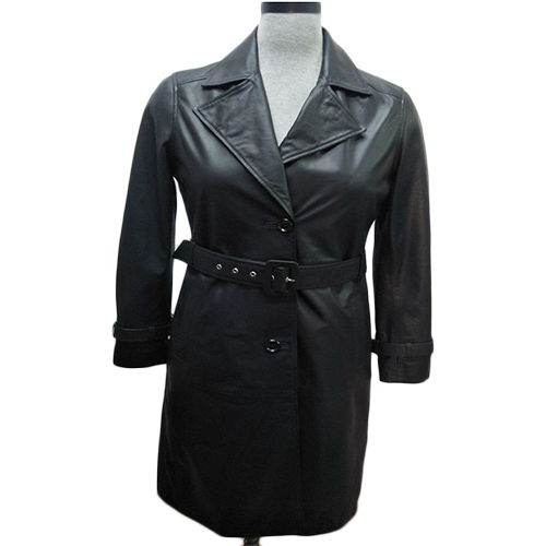 JI -116 Black Long Jacket