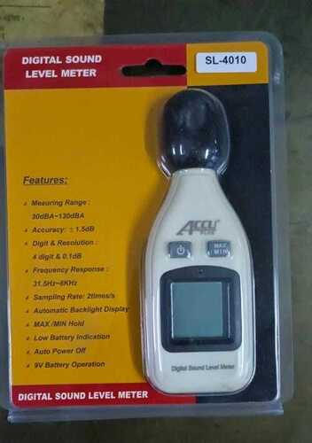 Sound Level Meter - Color: White