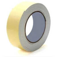 Double Sided Self Adhesive Foam Tape - Foam Material, 10m Length X 2in Width, White Color | Durable Bonding For Crafts, Home & Industrial Use
