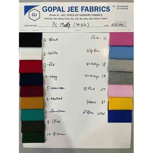 P.C POLO TSHIRT FABRIc