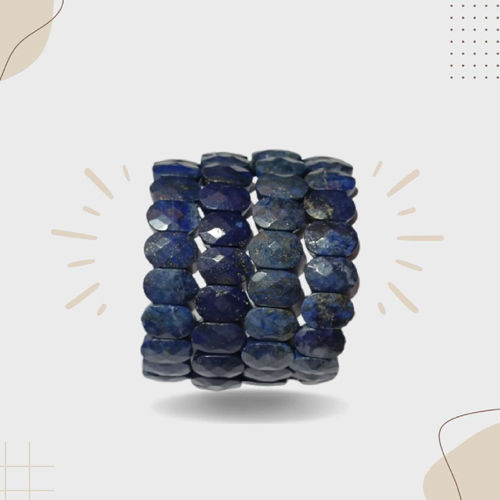 Real Stone Dark Blue Braclet