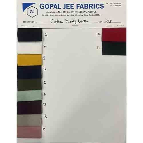 COTTON PK LYCRA FABRIC