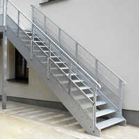 MS Staircase With Railing