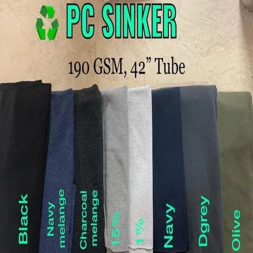 190 GSM P.C SINKER FABRIC