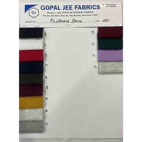 P.C 2 THREAD FLEECE FABRIC