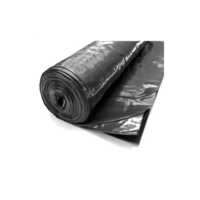 Black LDPE Sheet For Construction - LDPE Material, 50 Meter Roll, Black Color | Customizable Size, Moisture & Dust Protection, Warranty Included