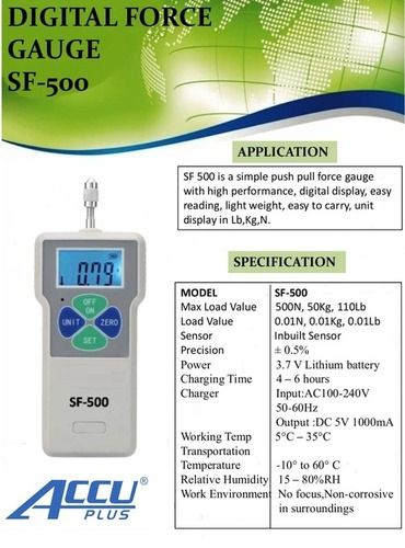 DIGITAL FORCE GAUGE SF500