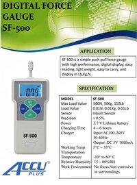 Digital Force Gauge Sf500