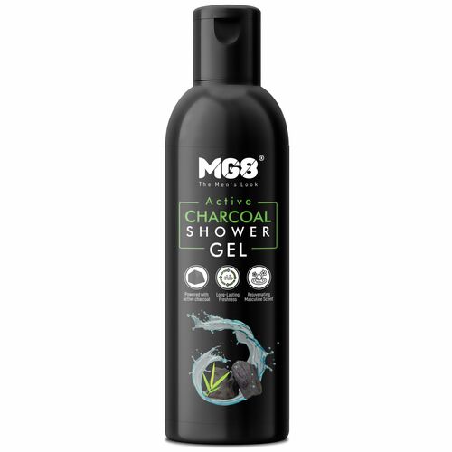 MG8 Activated Charcoal Shower Gel 250Ml
