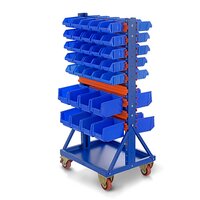Bin Trolley Assemble With Single Side and Double Side