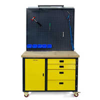 Work Bench With Tool Board