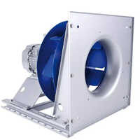 Plug Ventilation Fan - 220-240 Volt Electric Power, Free-standing Industrial Design | Sleek Blue And White Color Scheme, Durable Warranty