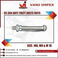 Ss 304 Anti Theft Bolt