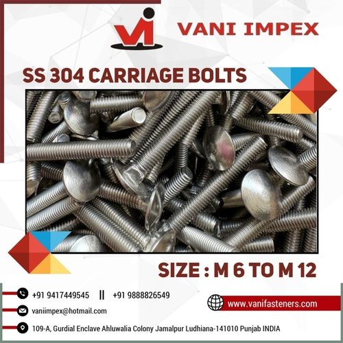 SS Carriage Bolt