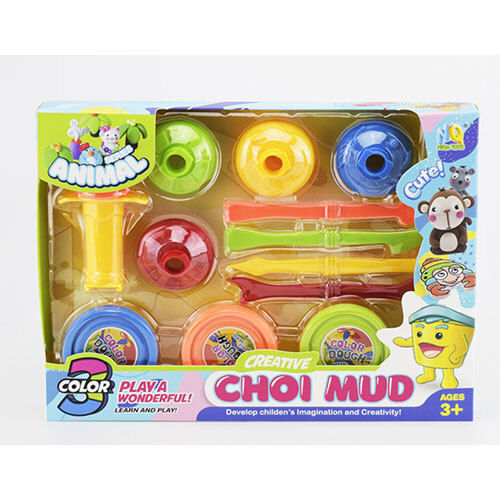 Multicolor Play Dough 3D Printing Mold Toys Set