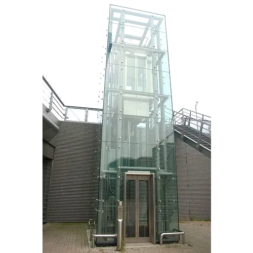 Apartments Glass Elevator Load Capacity: 600 Kilograms (Kg)