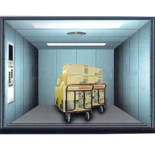Industrial Stainless Steel Heavy Goods Elevator Load Capacity: 3500 Kilograms (Kg)
