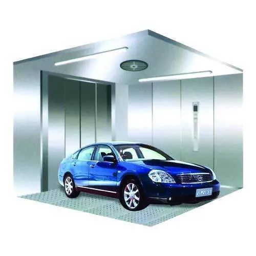 Galvanized Steel Commercial Car Elevator For Malls