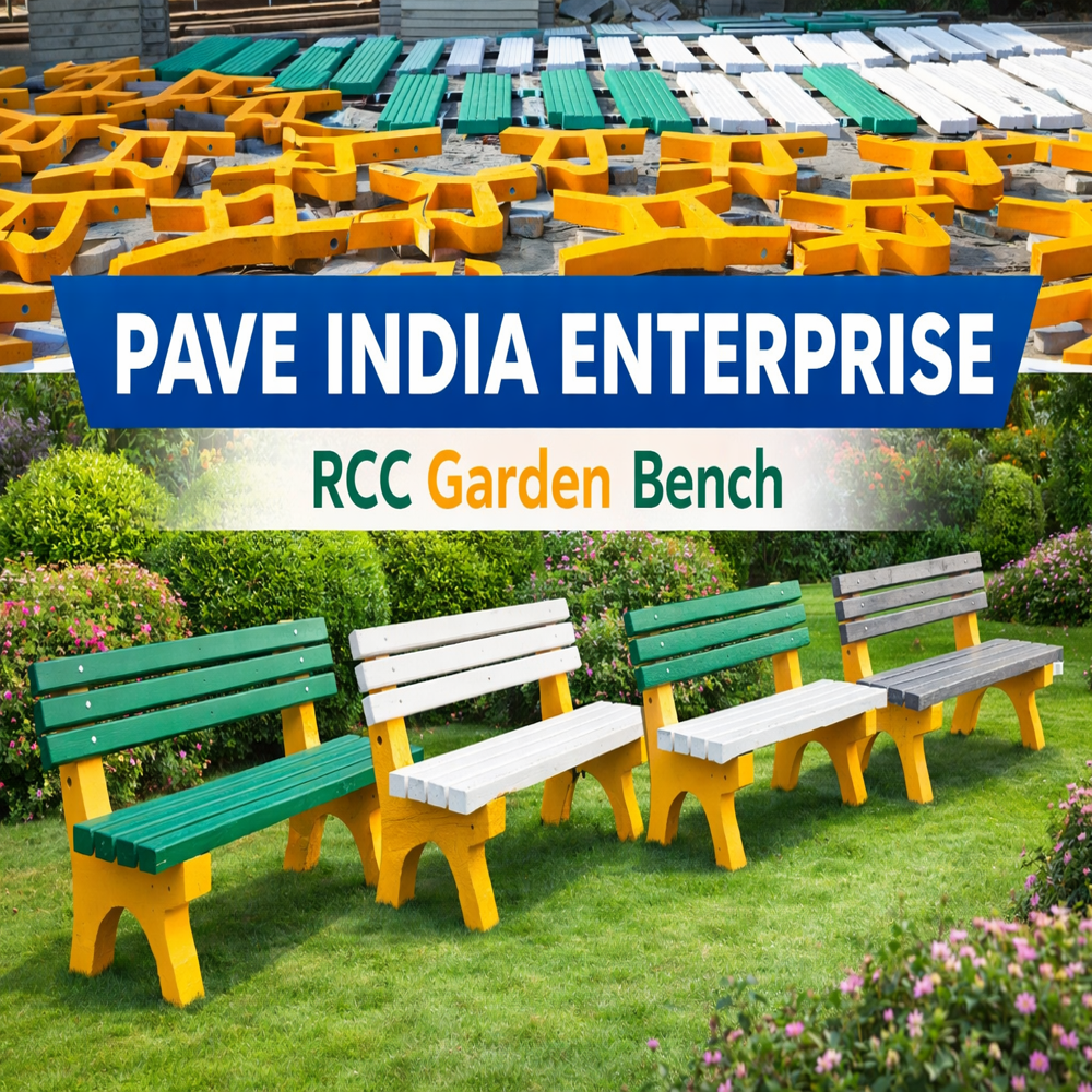 Outdoor Concrete Bench