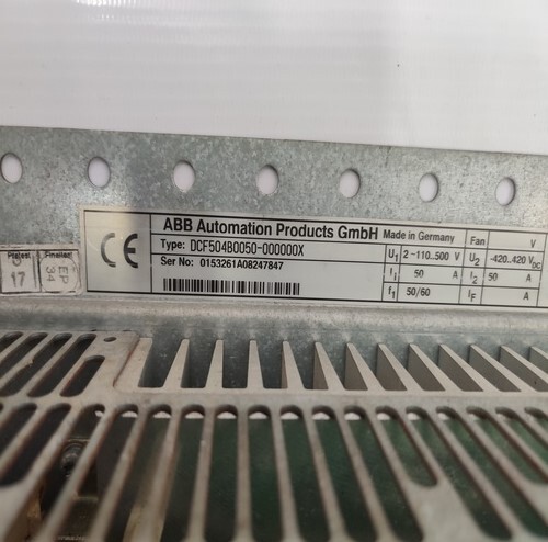 ABB DCF504B0050-000000X DC DRIVE